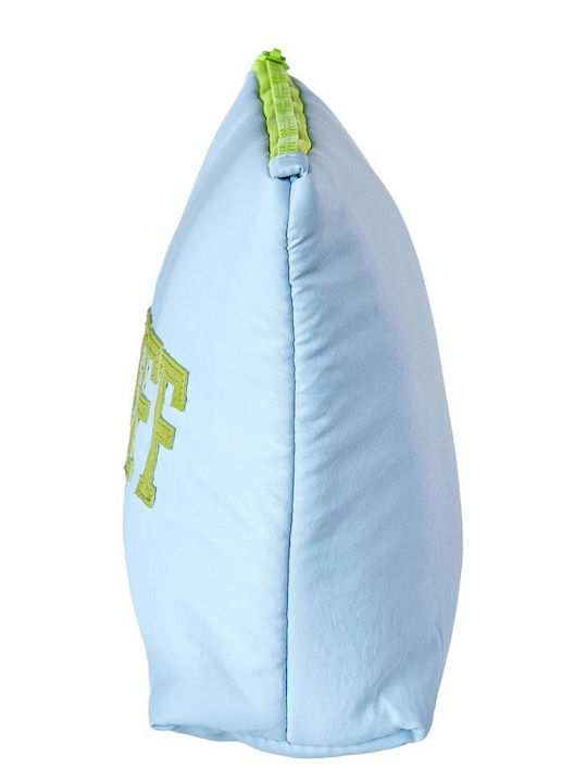 Gutes Zeug Kulturbeutel Hellblau Grün Polyethylen Länge 26cm X Breite 18cm X Höhe 8cm