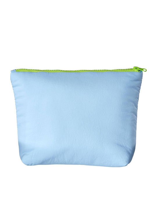 Gutes Zeug Kulturbeutel Hellblau Grün Polyethylen Länge 26cm X Breite 18cm X Höhe 8cm