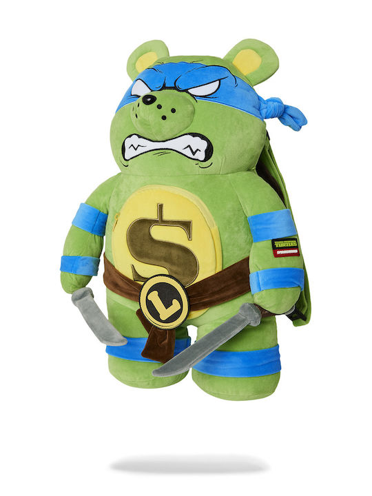 Sprayground Tmnt Leonardo Moneybear Grey