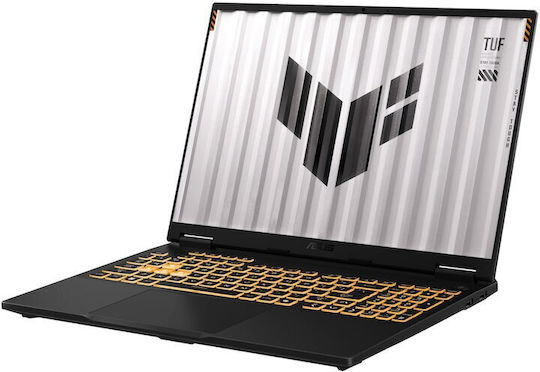Asus TUF Gaming F16 FX608JHI-TU260 16" IPS FHD+ 144Hz (i5-14450HX/16GB/512GB SSD/GeForce RTX 5050/Fără sistem de operare) Jaeger Gray (Tastatură Engleză Internațională)