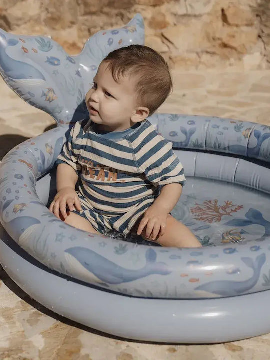 Little Dutch Kinder Badebekleidung Einteilig Ocean Blau Streifen