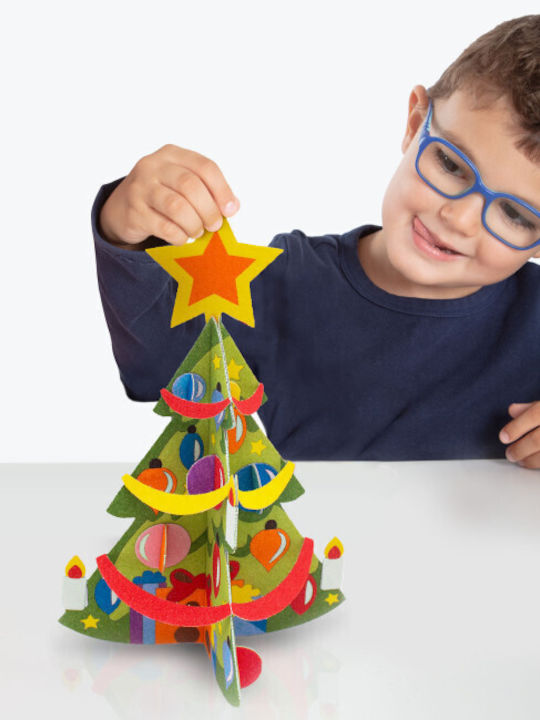 Sabbiarelli 3D Weihnachtsdekorationen mit Bäumen Malerei Marmorstaub 8+