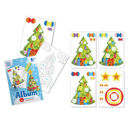 Sabbiarelli 3D Christmas Tree Painting Marble Powder 8+
