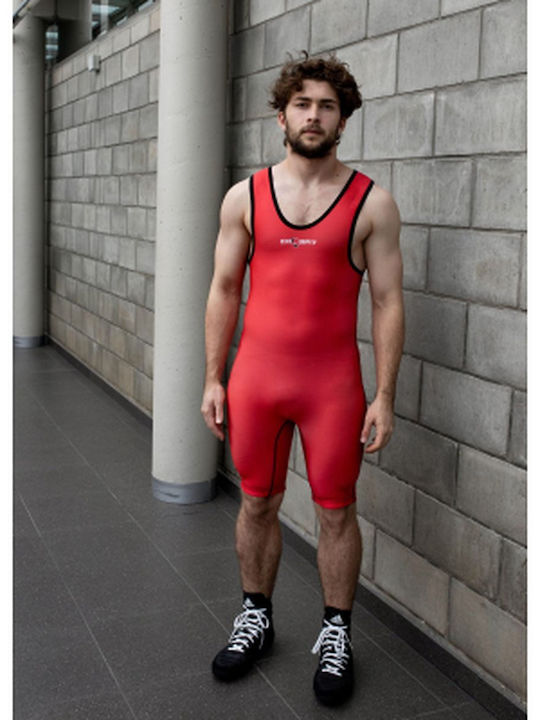 Combat Sport Herren Kampfanzug Rote Kampfsportbekleidung