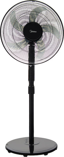 Midea Вентилатор Стоящ 50W Диаметър 40cm Черен