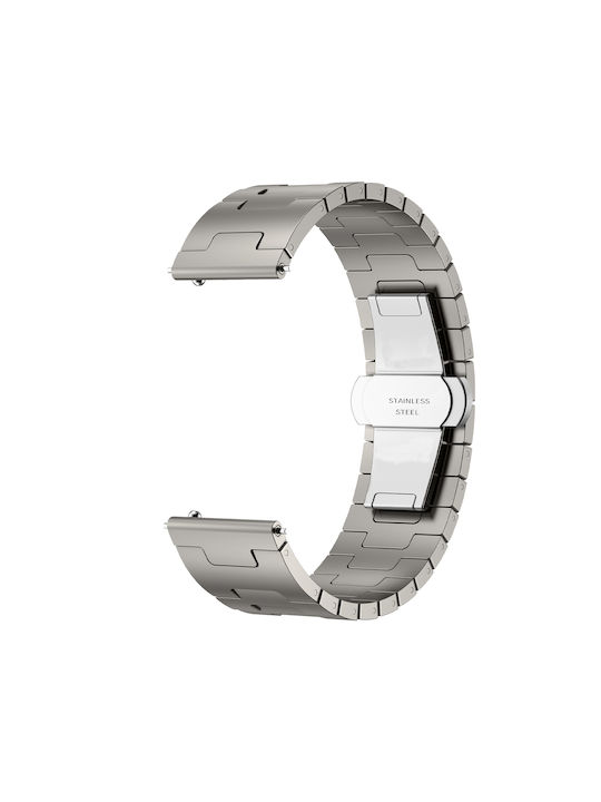 Huawei Gt4 46mm Gt5 46mm Gt5 Pro 22mm Форма H Ключалка Пеперуда Неръждаема Стомана Титан