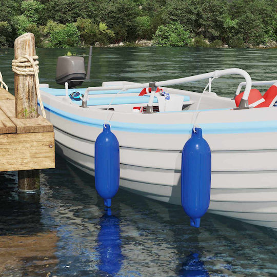 Boat Balloons 2 Pieces Ø 16 X 58 cm Blue Pvc 42028740
