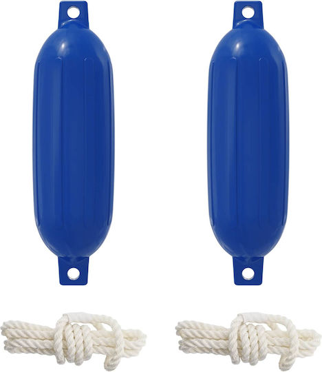 Boat Balloons 2 Pieces Ø 11 X 40 cm Blue Pvc 42028738