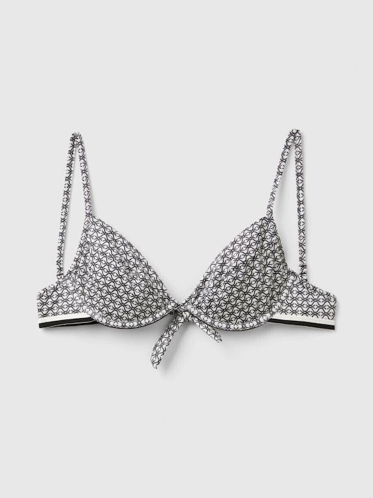 Set Bikini Schwarz-Weiß