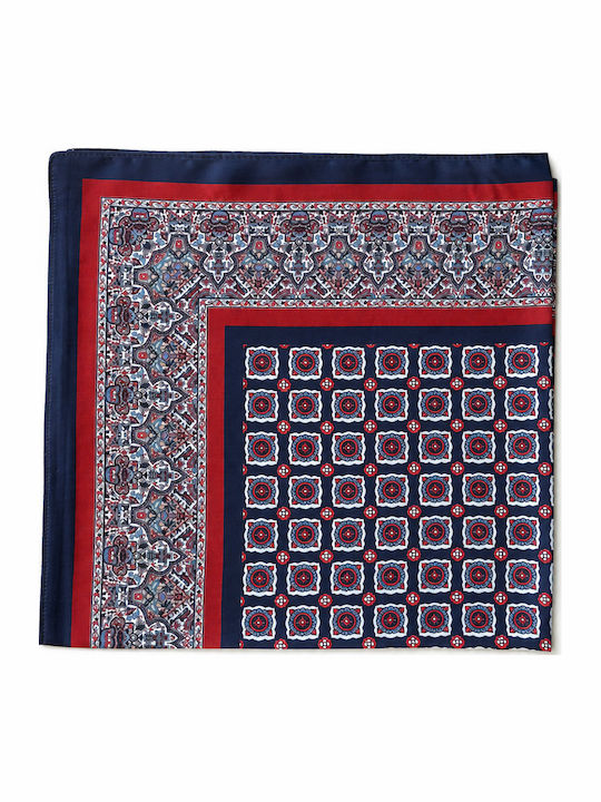 Men's Silky Blue Neck Scarf