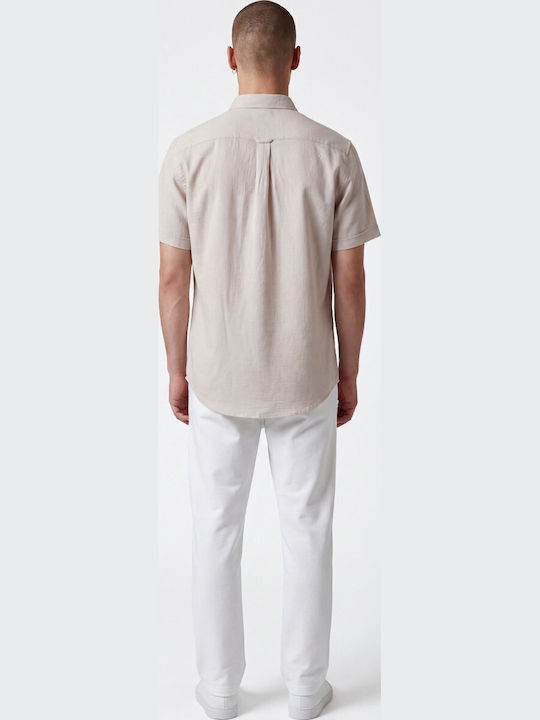Short Sleeve Shirt Beige