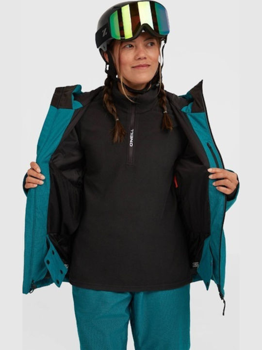 O'Neill 1500139-15084 Jachetă Pentru Femei Pentru Ski & Snowboard Verde