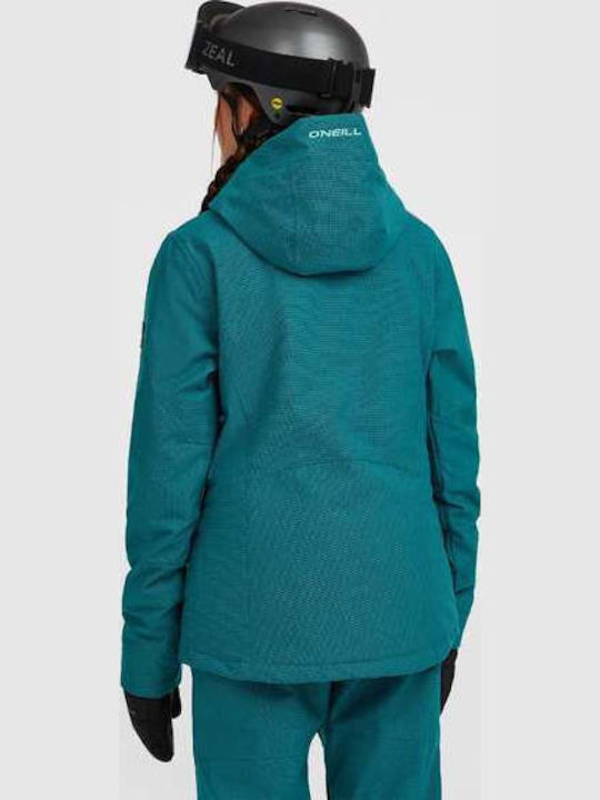 O'Neill 1500139-15084 Jachetă Pentru Femei Pentru Ski & Snowboard Verde