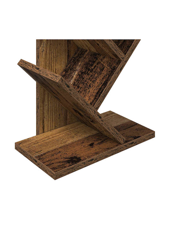 Bookcase Processed Wood 30x18x100cm