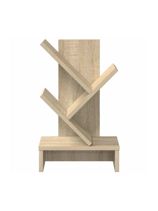 Bookcase Processed Wood 30x18x48cm
