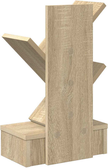 Bookcase Processed Wood 30x18x48cm