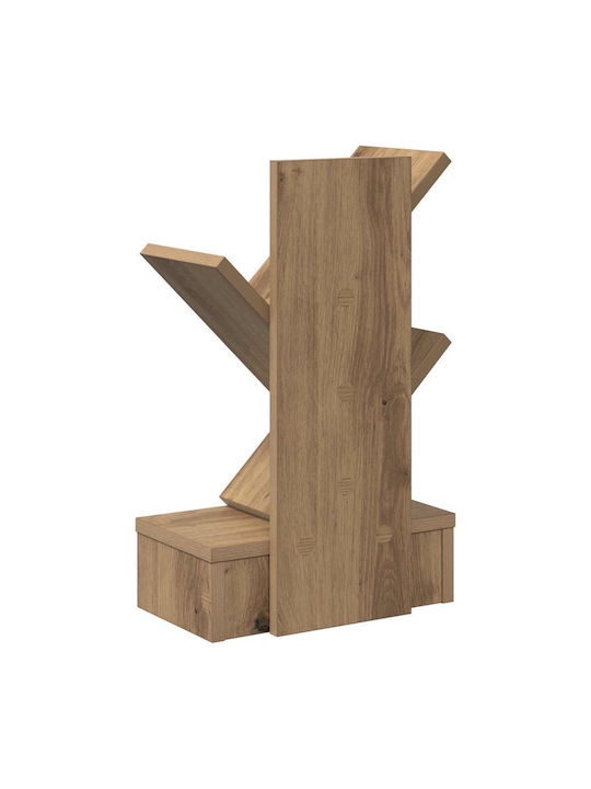 Bookcase Processed Wood 30x18x48cm