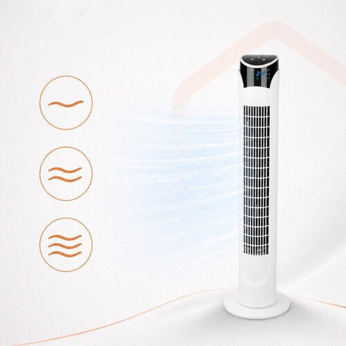 Ventilator Tip Turn 45W Cu Telecomandă Alb