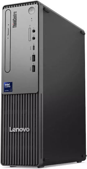 Lenovo ThinkCentre Neo 50s Gen 6 SFF Настолен компютър (Ultra 5-225/16GB DDR5/1TB SSD/W10 Pro) с Клавиатура (BG)