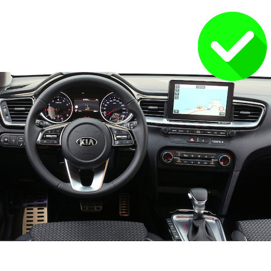 Carmedia Ηχοσύστημα Αυτοκινήτου για Kia Ceed / XCeed 2018-2022 (Bluetooth/USB/AUX/WiFi/GPS/Apple-Carplay/Android-Auto) με Οθόνη Αφής 9"