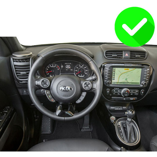 Carmedia Ηχοσύστημα Αυτοκινήτου για Kia Soul 2014-2018 (Bluetooth/USB/WiFi/GPS/Apple-Carplay/Android-Auto) με Οθόνη Αφής 9"