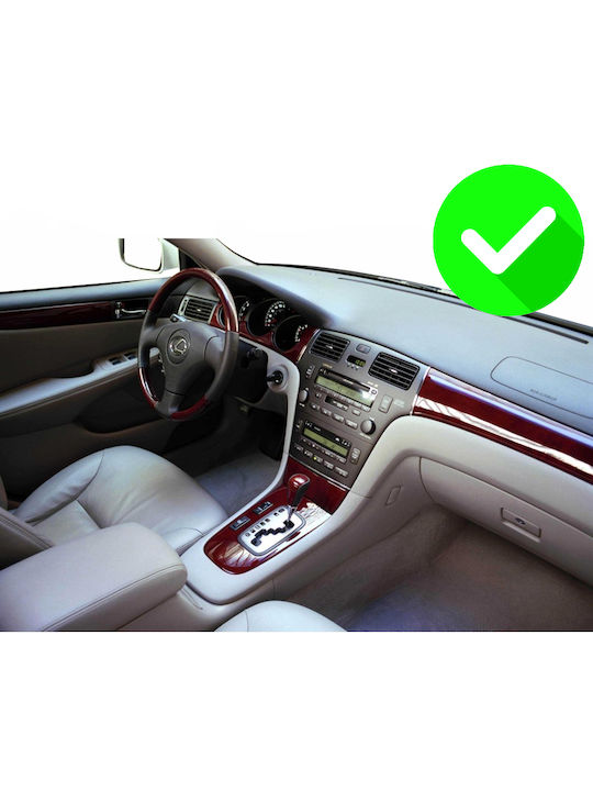Carmedia Auto-Audiosystem für Lexus ES 2000-2006 mit Touchscreen 9 Zoll Bluetooth USB Eingebautes Wi-Fi GPS Apple CarPlay Android Auto