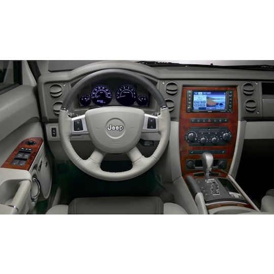 Carmedia Auto-Audiosystem für Jeep Kommandant 2007-2009 (Bluetooth/USB/WiFi/GPS/Apple-Carplay/Android-Auto) mit Touchscreen 9"