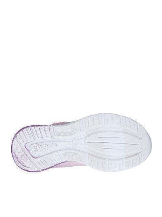Microspec Max Advance Детски спортни обувки Running с Връзки Розови