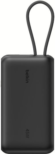Belkin UltraCharge Power Bank 10000mAh mit USB-A Ausgangsanschlüsse und USB-C Ausgangsanschlüsse Schwarz