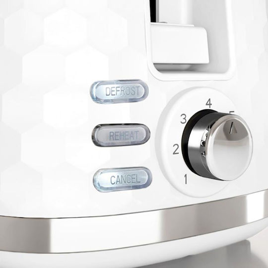 Morphy Richards Φρυγανιέρα 2 Θέσεων 850W Λευκή