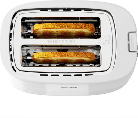 Morphy Richards Φρυγανιέρα 2 Θέσεων 850W Λευκή