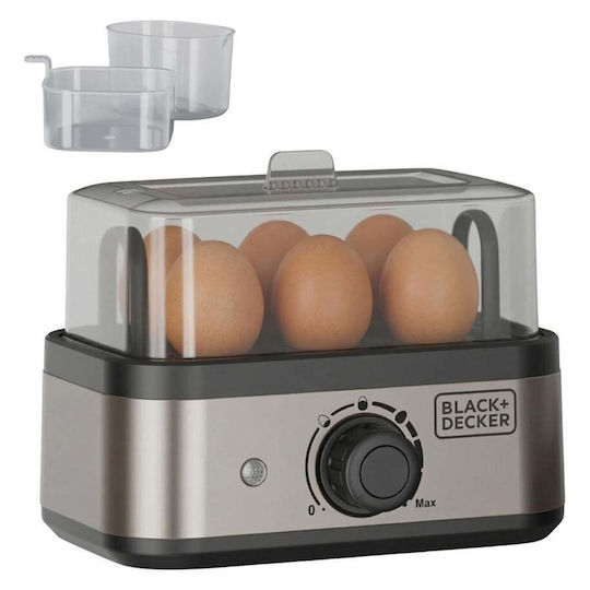 Black & Decker Βραστήρας Αυγών 400W Μαύρος