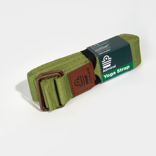 Admiral Υμάντας Εξάσκησης Yoga Strap Πρασινο