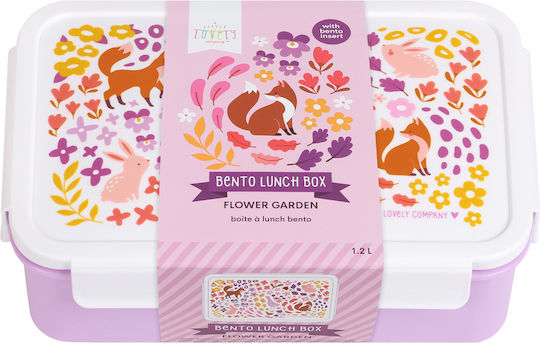 A Little Lovely Company 0.45L Pink 30 x 23.5 x 10cm Kids' Food Containers Set