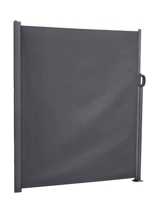 Hesperide Side Sunshade Roller For Terrace Grey 3x1.8m