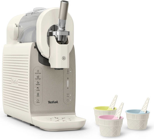 Tefal Freezi Mașină de înghețată Albă