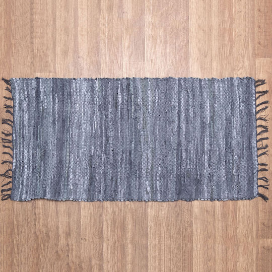 Viopros Teppich Teppich Kamin Rechteckig Leder Gray