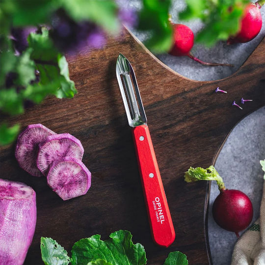 Opinel Почистващ И Отварящ За Плодове И Зеленчуци От Неръждаема Стомана Opinel Почистващ И Отварящ За Плодове И Зеленчуци От Неръждаема Стомана
