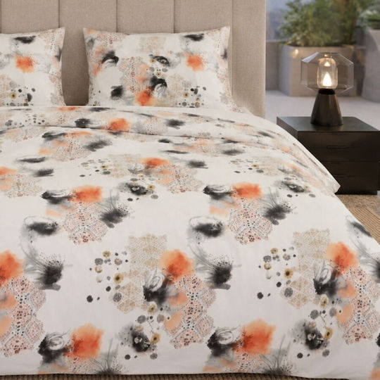 Pucioasa Set Huse Pentru Pilote 240x250cm Supradublă Cu 2 Fețe De Pernă & 1 Cearșaf Ethno Mirage