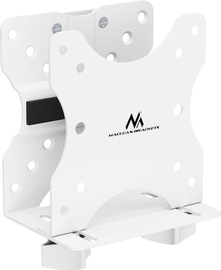 Maclean Energy Weißer Computer- und Peripherieständer MC-115 W