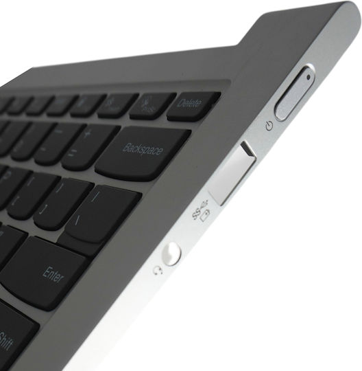 Laptop Keyboard Palmrest Lenovo Ideapad Slim 7 Pro-14ihu5 82qt 5cb1d67055 5cb1c19261 US Backlight Silver Code 41563uspalmbl