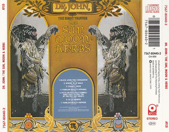 Dr John Night Tripper* Sun Moon & Herbs Cd