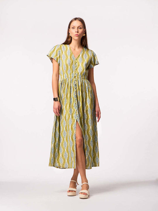 Summer Maxi Shirt Dress Sienna