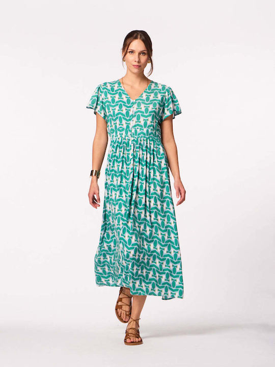 Καλοκαιρινό Midi Σεμιζιέ Φόρεμα Isadora Dress