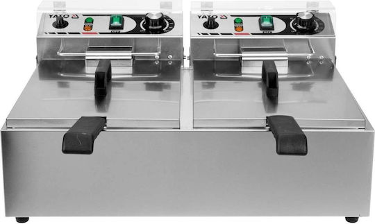 Yato Electric Double Fryer 2x6lt