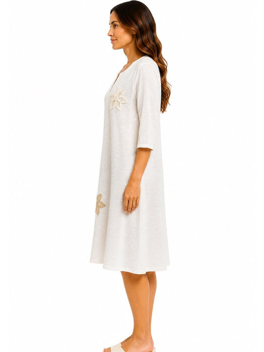Daisy Lingerie Îmbrăcăminte De Plajă Pentru Femei Caftan Lung Bej Nisip