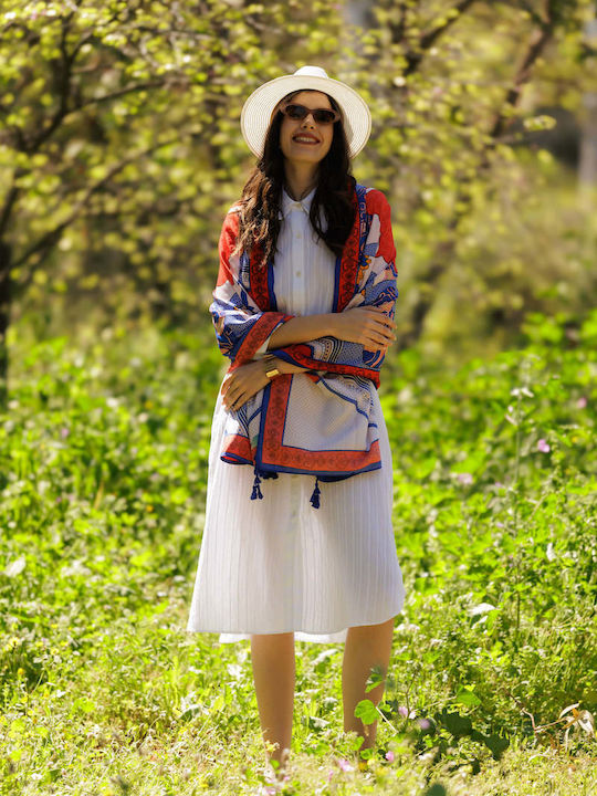 Achilleas Accessories Дамско Кафтан Плажно Maribel Kaftan