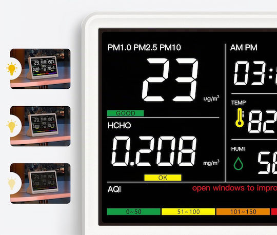 B0GXDCTGXV Gaszähler CO2 / PM2.5