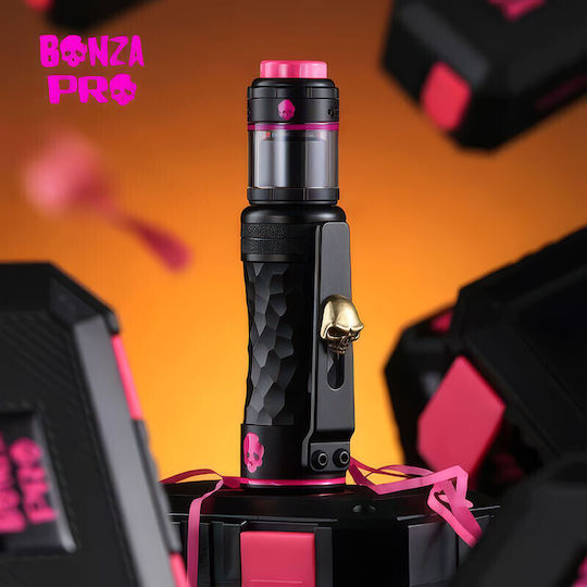 Thunder Cloud x Vaping Bogan Mech Bonza Pro Kit Limited Edition Vaporizer με Ενσωματωμένη Μπαταρία Pink Black