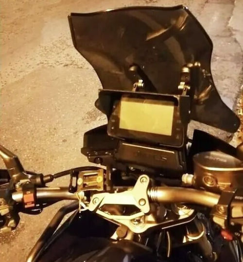 Сенник За Дисплей Motorise Zontes T310 2019-2021 Чернобяла Екран